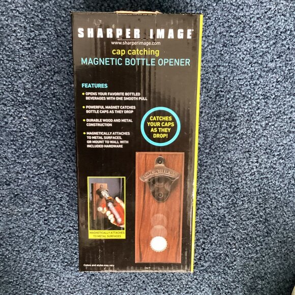 Sharper Image Cap Catching Magnetic Bottle Opener - Picture 4 of 7